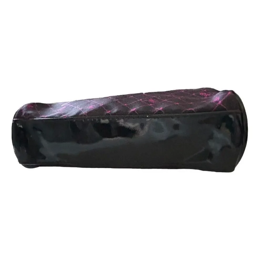 NEW! Lancome Black Fuchsia Joie de Vivre Cosmetic Makeup Clutch Travel Bag